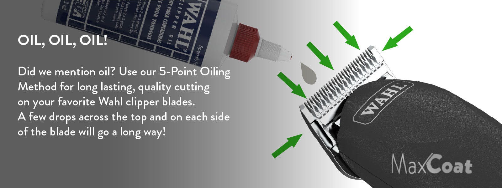 wahl professional blade oil tips for maxcoat