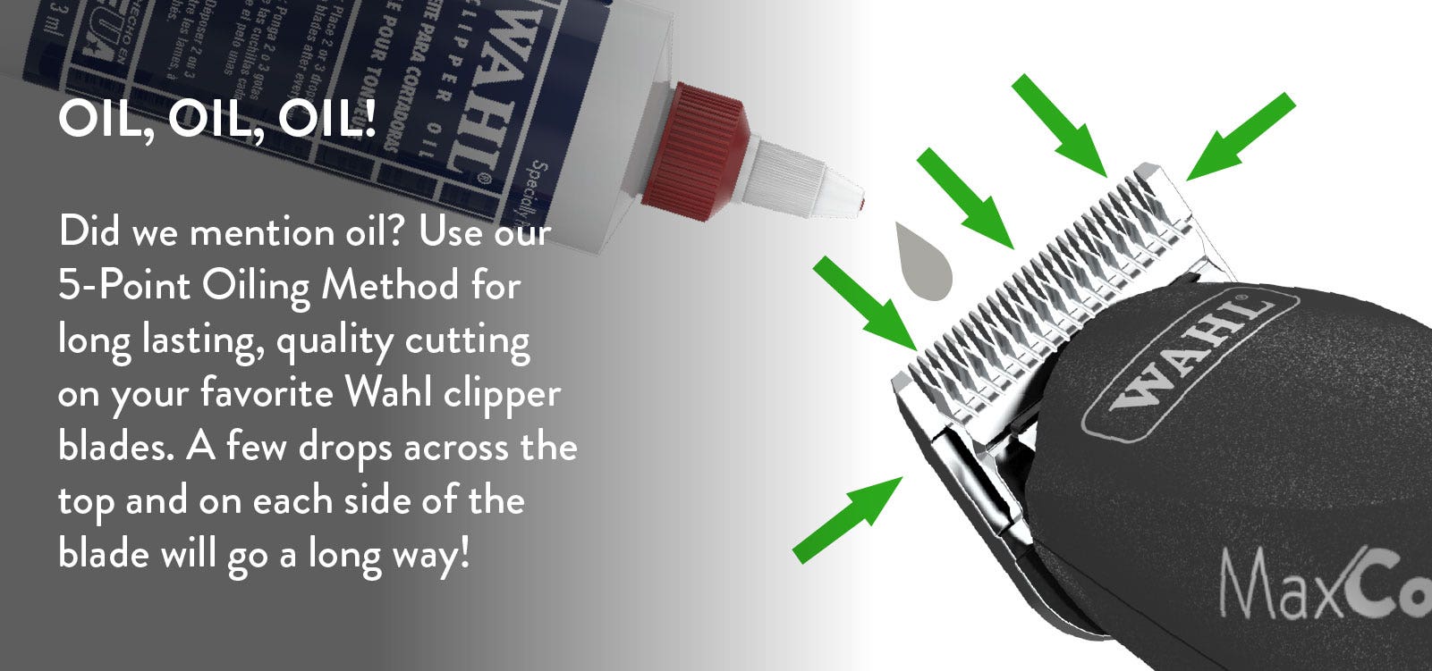 wahl professional blade oil tips for maxcoat