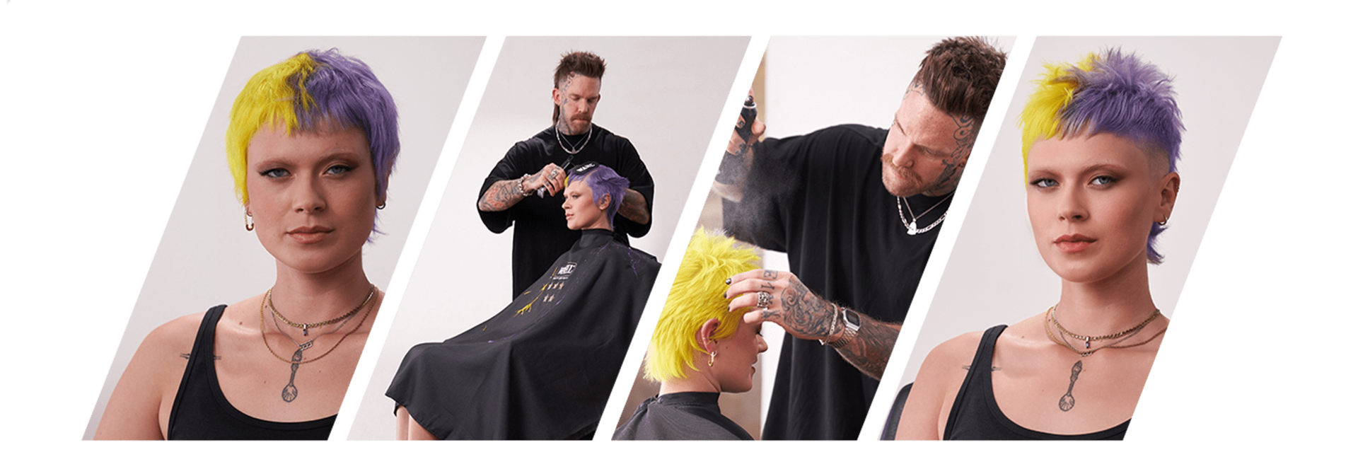 Behind the scenes images of the Future Makers campaign from Wahl